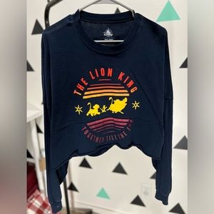Lion King Hakuna Matata Cropped Spirit Jersey Size M
